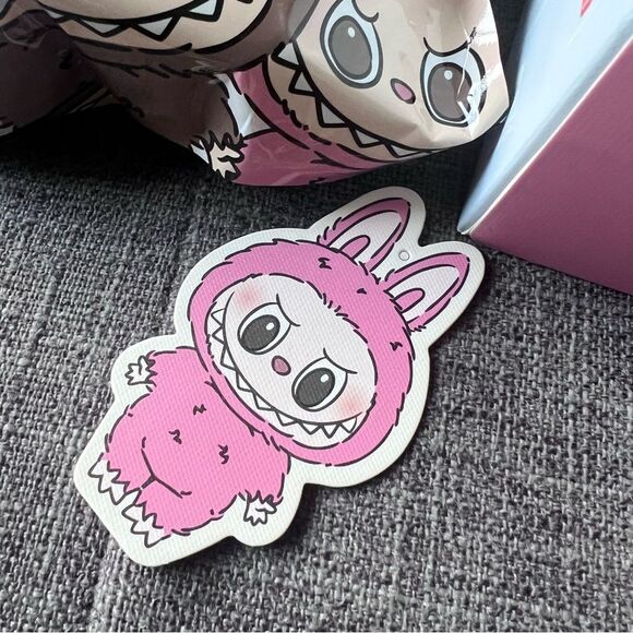 Pop Mart Labubu The Monsters Exciting Macaron Lychee Berry Vinyl Plush - Picture 3 of 7